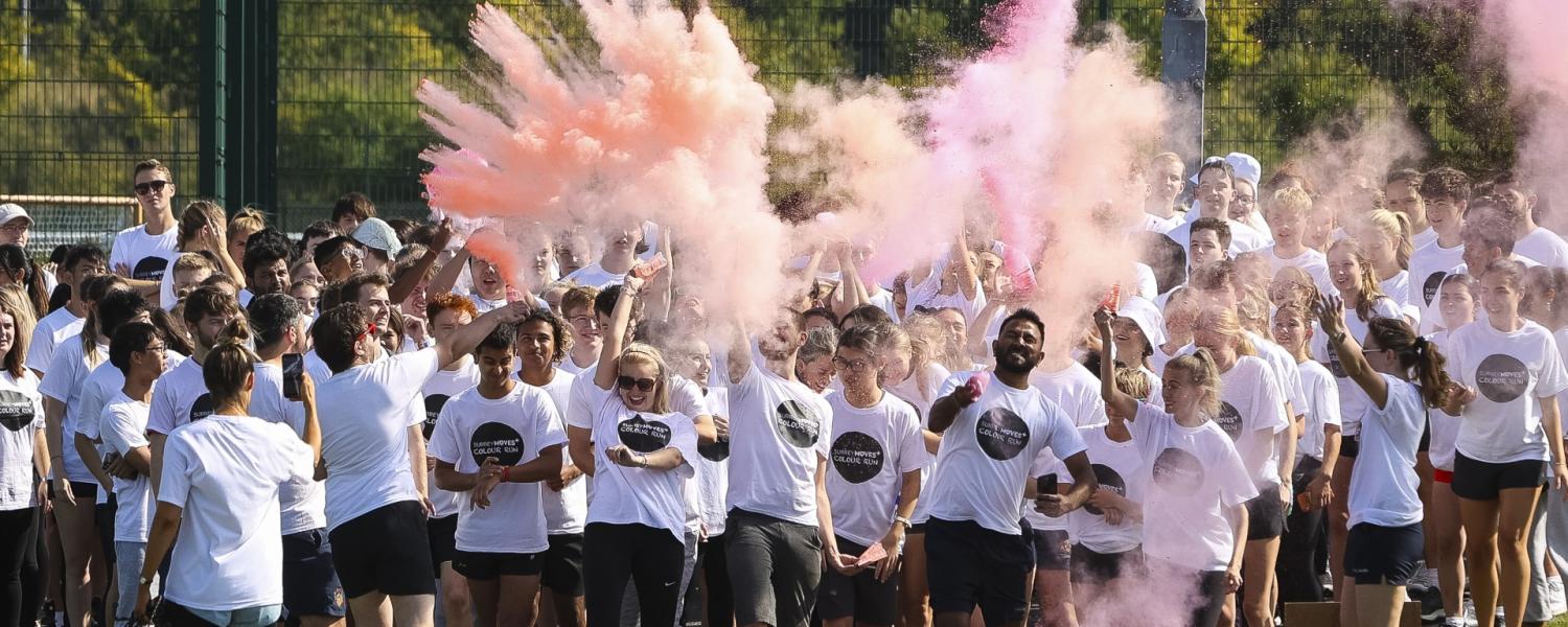 Colour Run at Surrey Sports Park