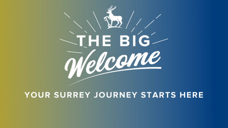 The big welcome