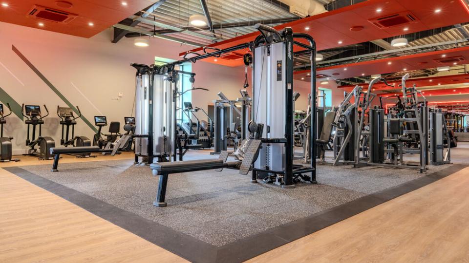 The gym at Surrey Sports Park
