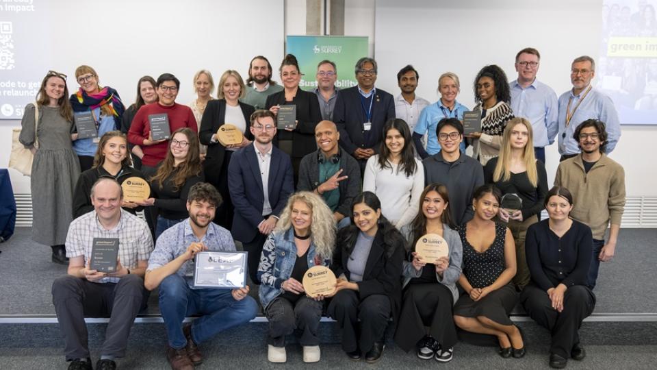 Our Sustainability Award winners